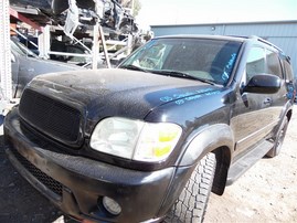 2003 Toyota Sequoia Limited Black 4.7L AT 2WD #Z23427